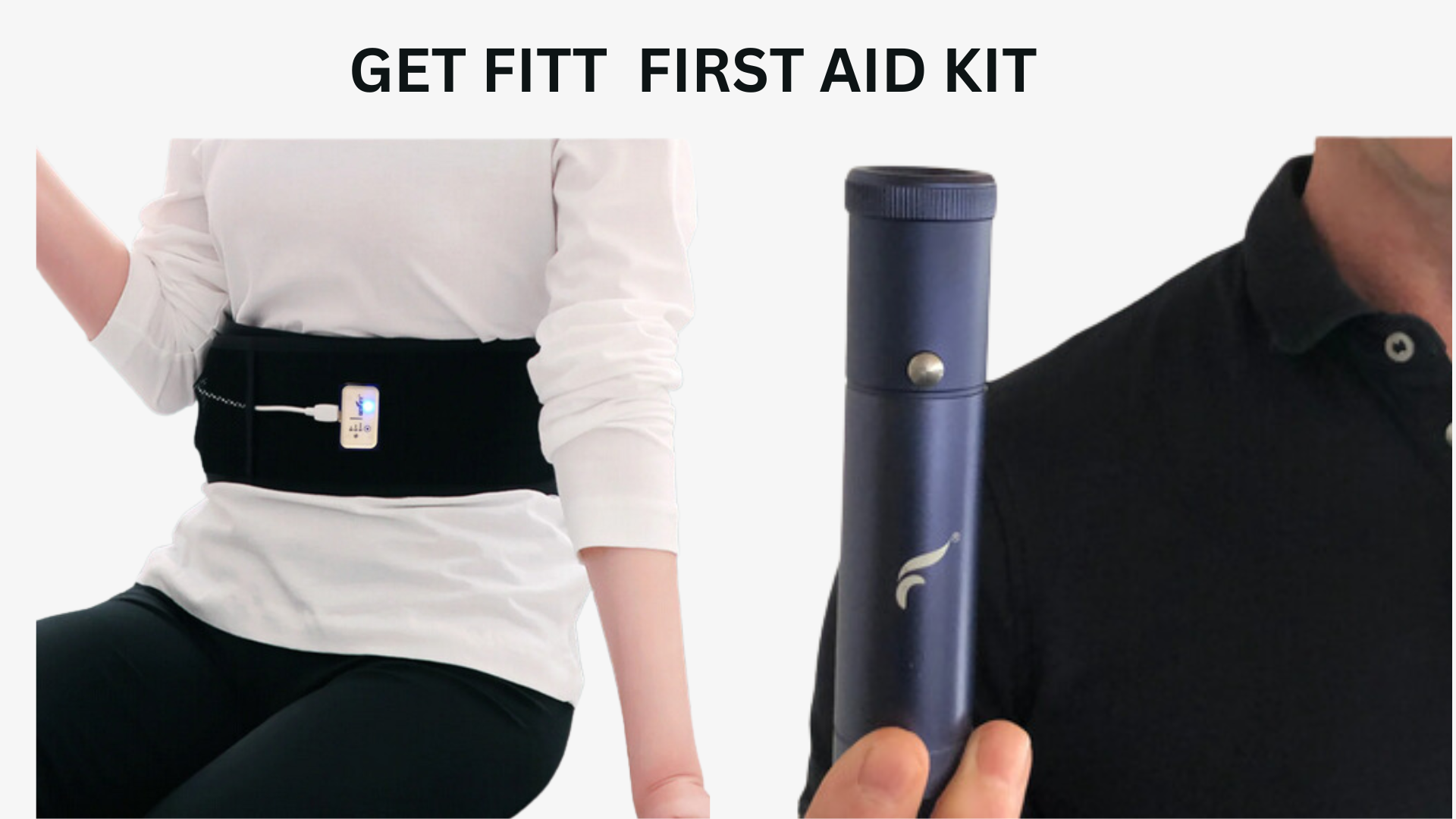 The First Aid Kit - The Blaze Body Wrap & Our Powerful Wonda LED Wand Kit - 5% OFF
