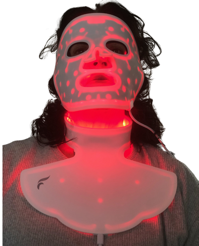 ReFresh 3.0 Bundle - LED Facemask &amp; Neck &amp; Décolletage Mask - Red, Near Infrared, Blue &amp; Purple