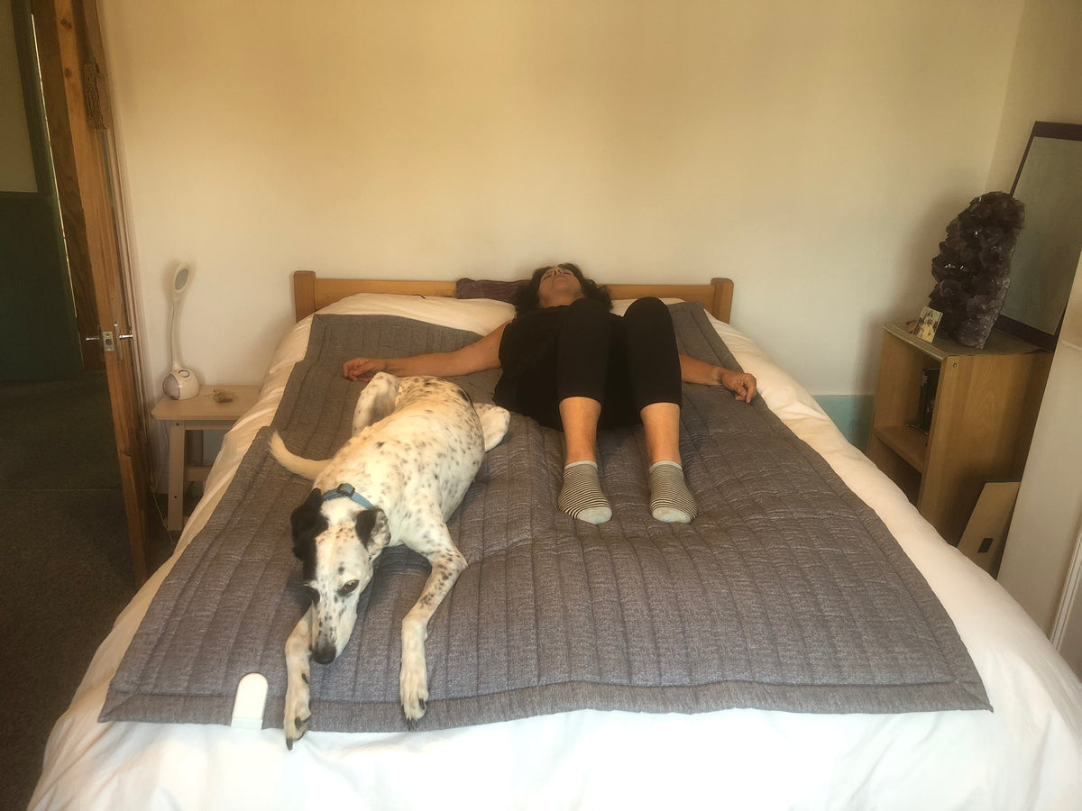 NEW LuxLight Pro -DOUBLE - Far Infrared Mat &amp; Sleep System- For Pain, Stiffness, Fatigue, Stress Reduction - Order Now for November Delivery