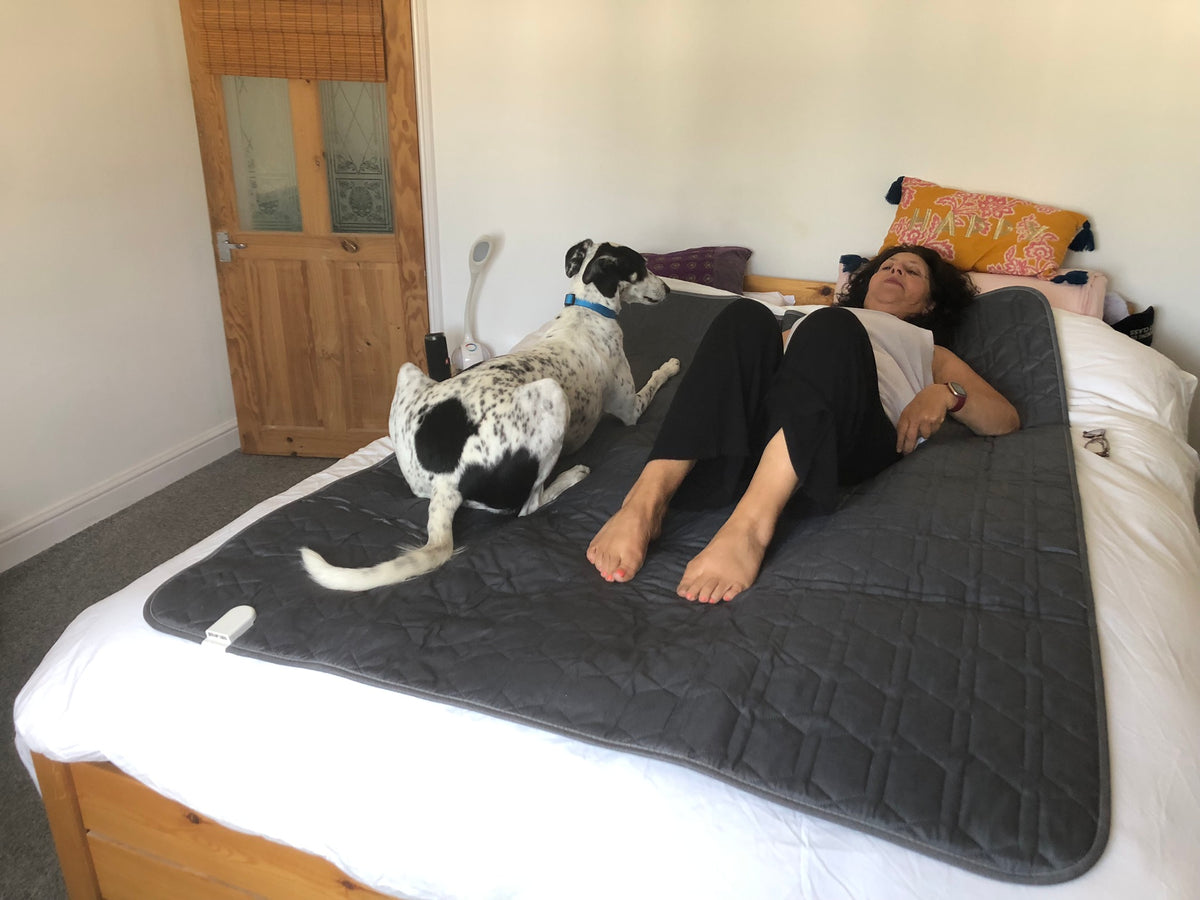 NEW LuxLight Pro Far Infrared Mat &amp; Sleep System- For Pain, Stiffness, Fatigue, Stress Reduction, Reynauds and people Cold all The Time