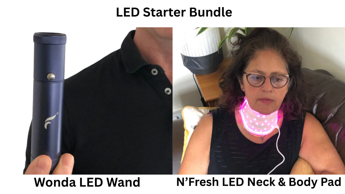 Limited Edition LED Starter Kit  -  N Fresh LED Body Pad &amp; Wonda LED Wand - Get 5% Off