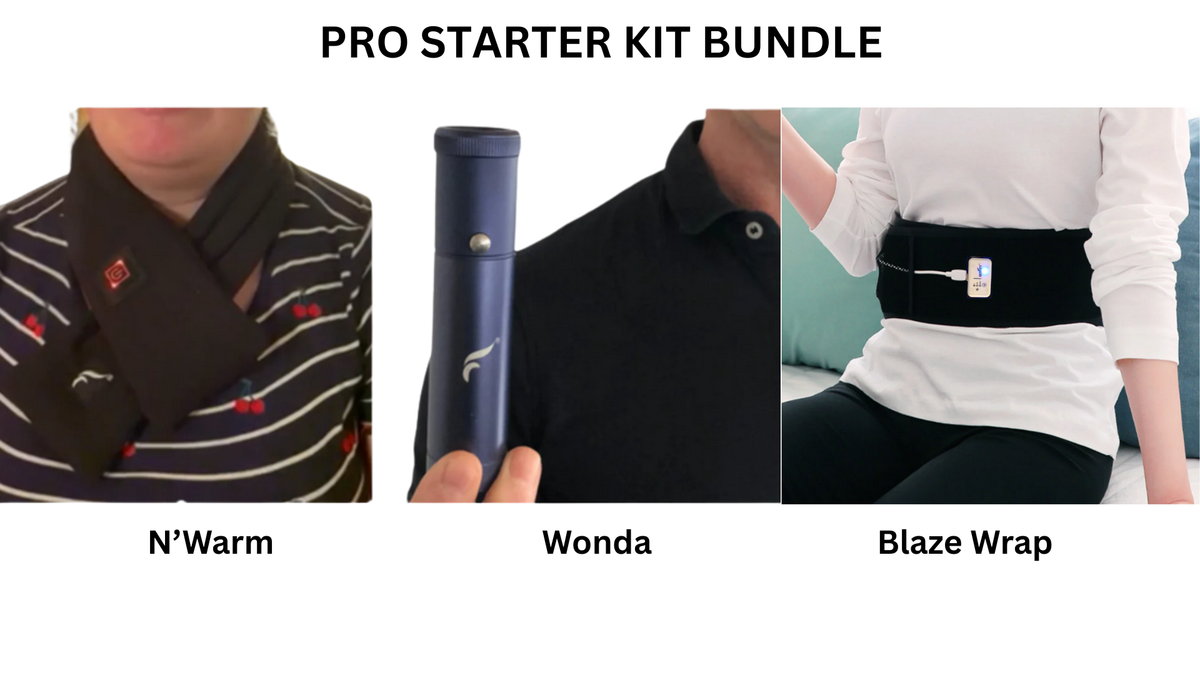 Limited Edition Pro Starter Kit  -  Blaze Wrap, &#39;N&#39; Warm Neck Wrap, Wonda LED Wand - Get 10% Off