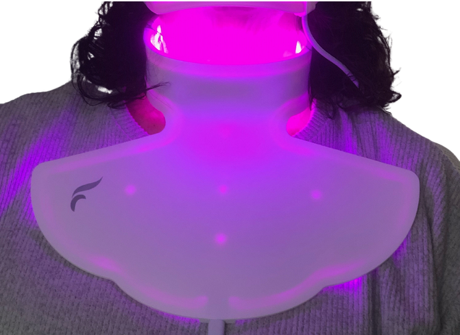 NEW ReFresh 3.0 LED Neck &amp; Décolletage Mask - Red, Near Infrared, Blue &amp; Purple
