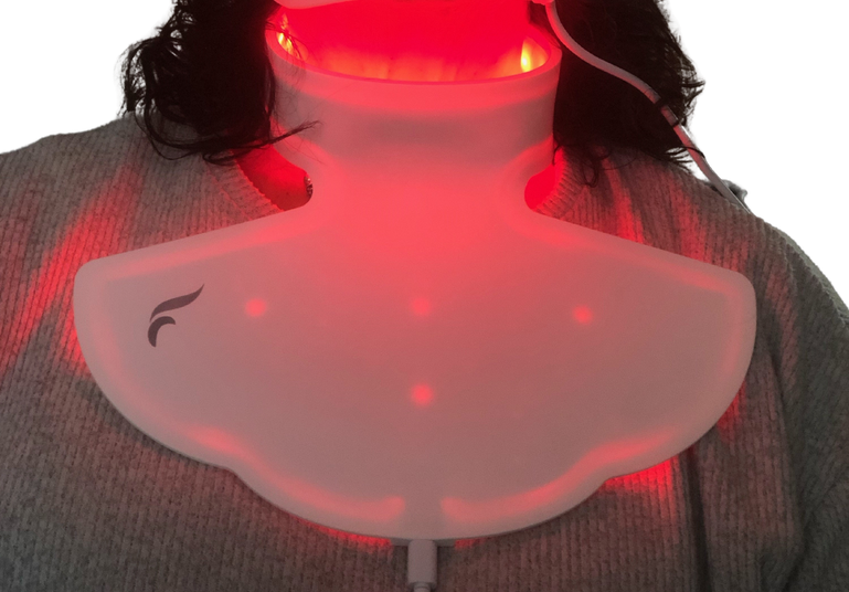 NEW ReFresh 3.0 LED Neck &amp; Décolletage Mask - Red, Near Infrared, Blue &amp; Purple